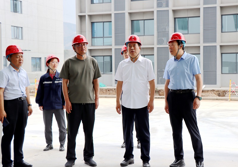 周紅到韓城昇隆公司、龍門綠碳公司調研指導工作